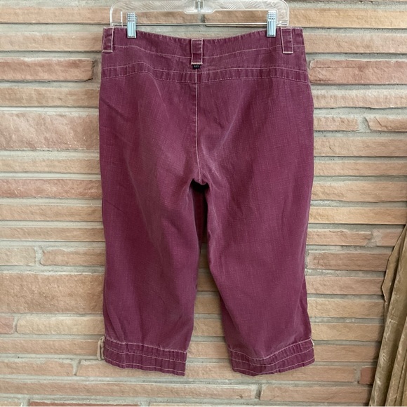 REI Women’s Hiking Capris Burgundy Size 12 - Picture 3 of 4